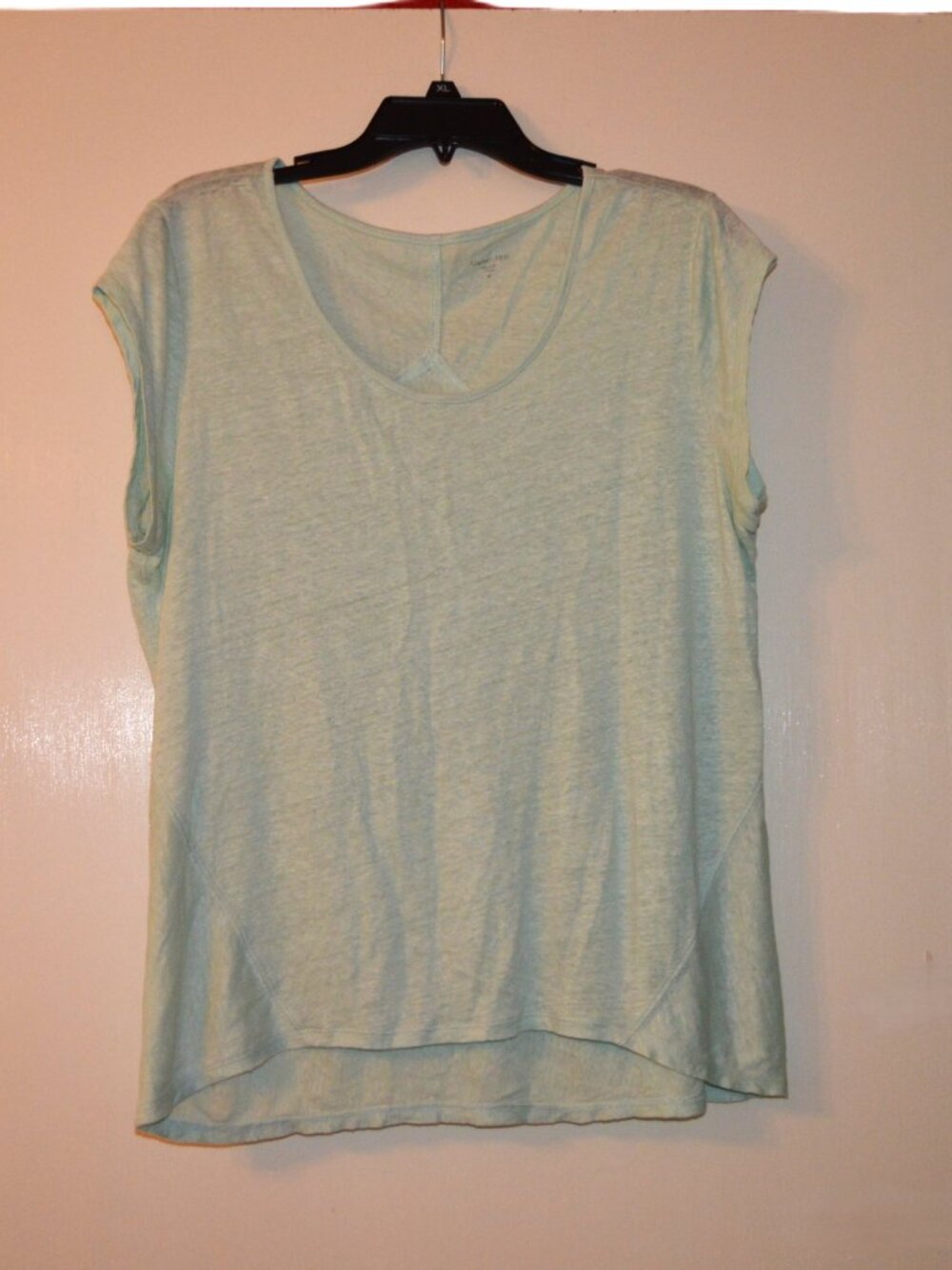 Garnet Hill Mint Green Top size M